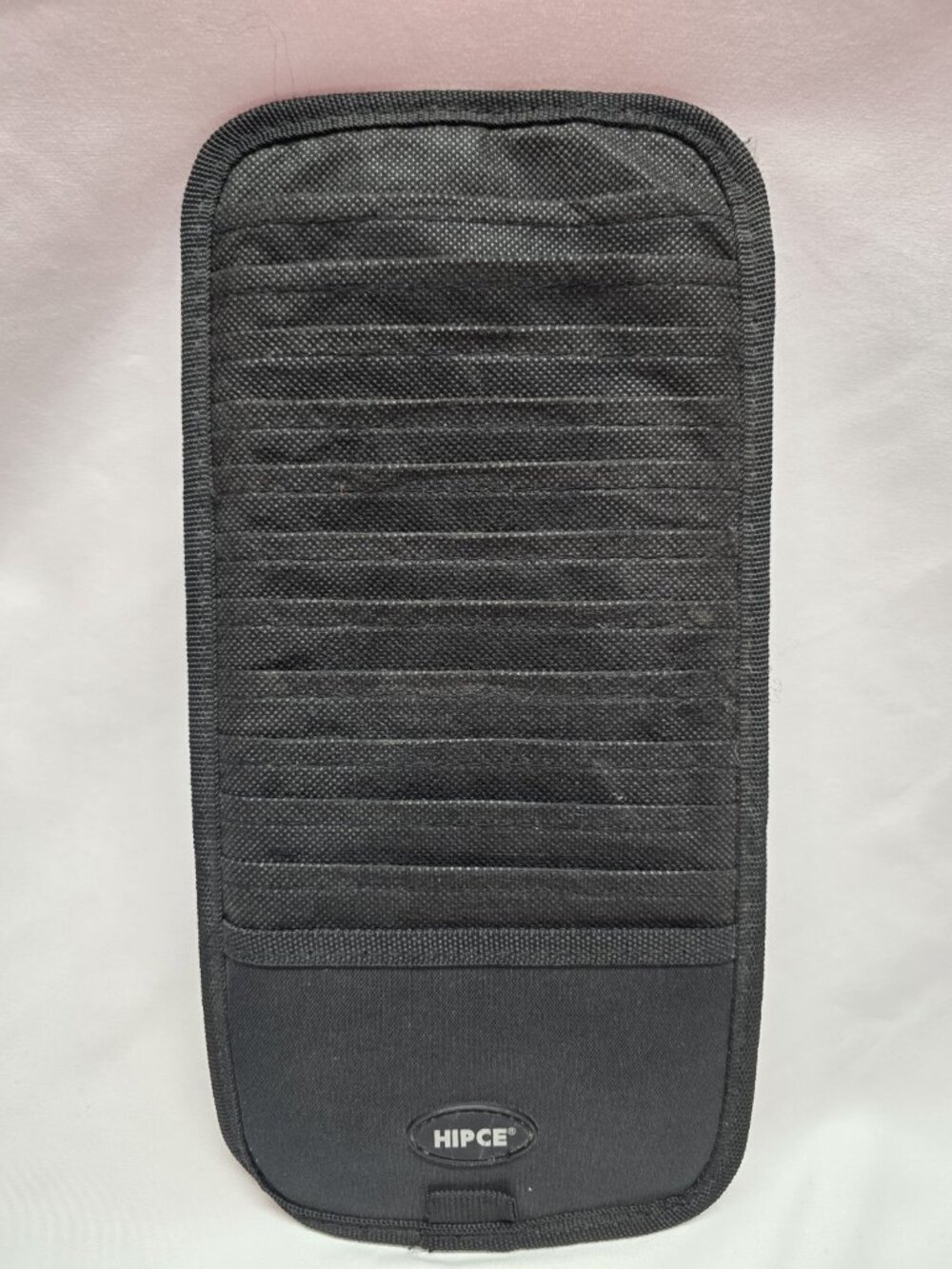 Sun Visor CD holder HIPCE Black- Holds 12 CDS